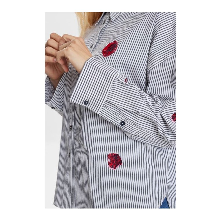 NMPH - NUTILLIE SHIRT - Dark Sapphire