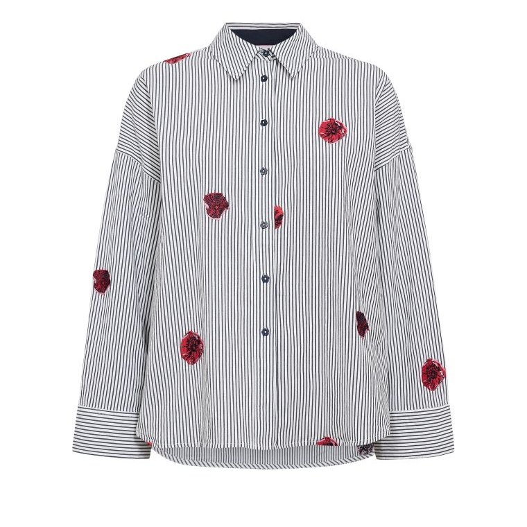 NMPH - NUTILLIE SHIRT - Dark Sapphire