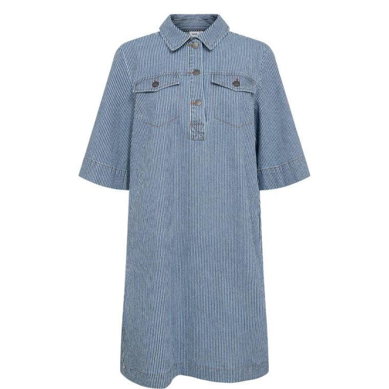 Nmph - NUERINA DRESS - MEDIUM BLUE DENIM
