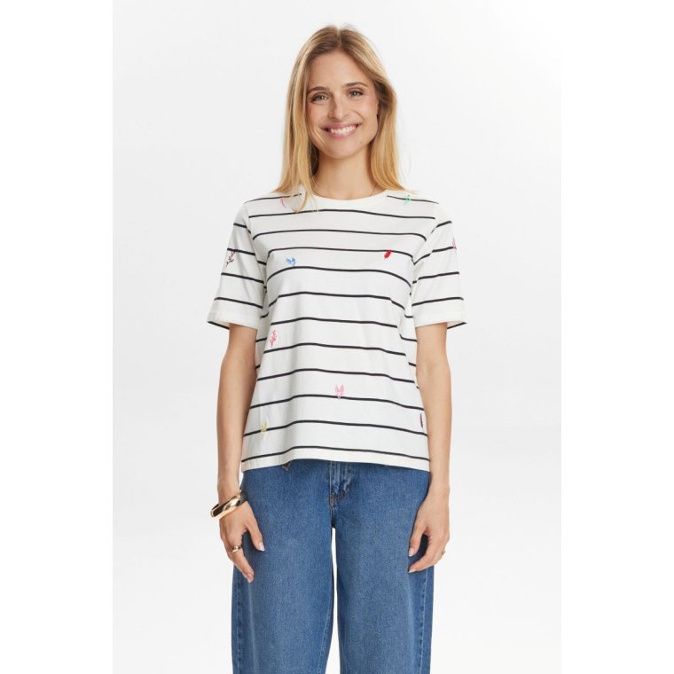 NMPH - NUGRAINY T-SHIRT - GOTS - Cloud Dancer	