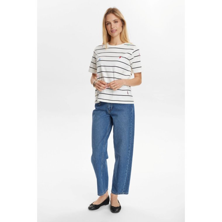 NMPH - NUGRAINY T-SHIRT - GOTS - Cloud Dancer	