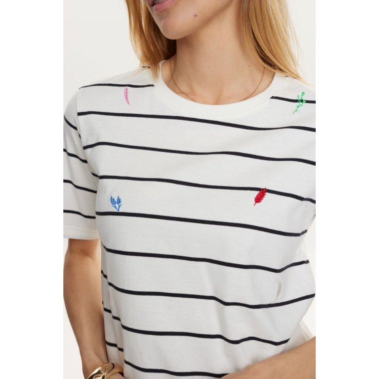 NMPH - NUGRAINY T-SHIRT - GOTS - Cloud Dancer	