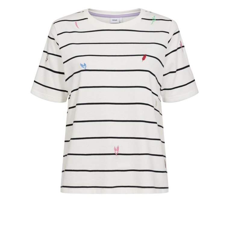 NMPH - NUGRAINY T-SHIRT - GOTS - Cloud Dancer	