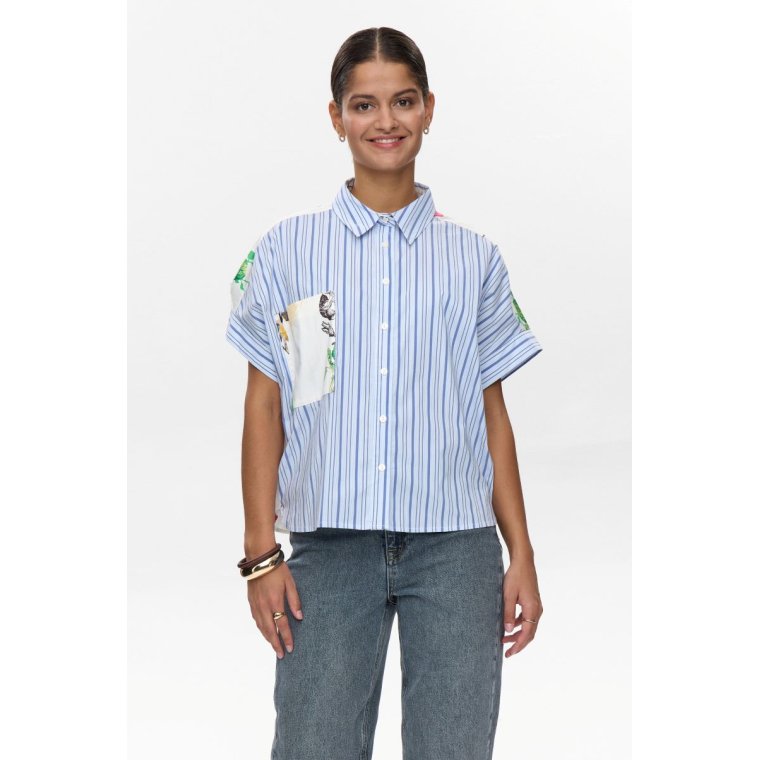 NMPH - NUJADEN PRINT SHIRT - Provence