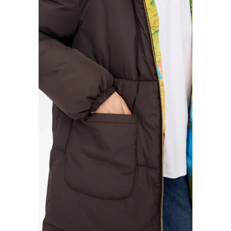 NMPH - NUSOULA REVERSIBLE JACKET - Black Coffee