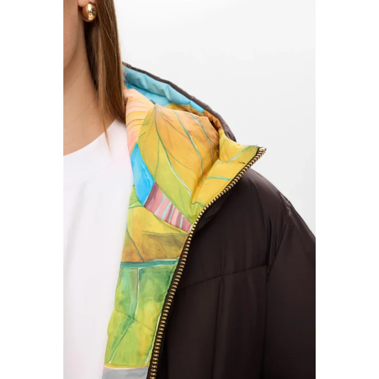 NMPH - NUSOULA REVERSIBLE JACKET - Black Coffee