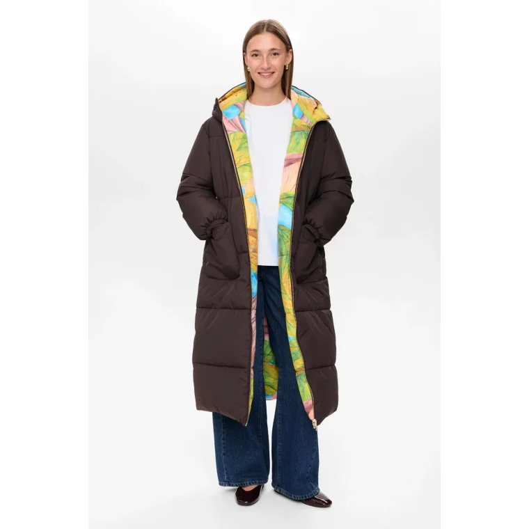 NMPH - NUSOULA REVERSIBLE JACKET - Black Coffee