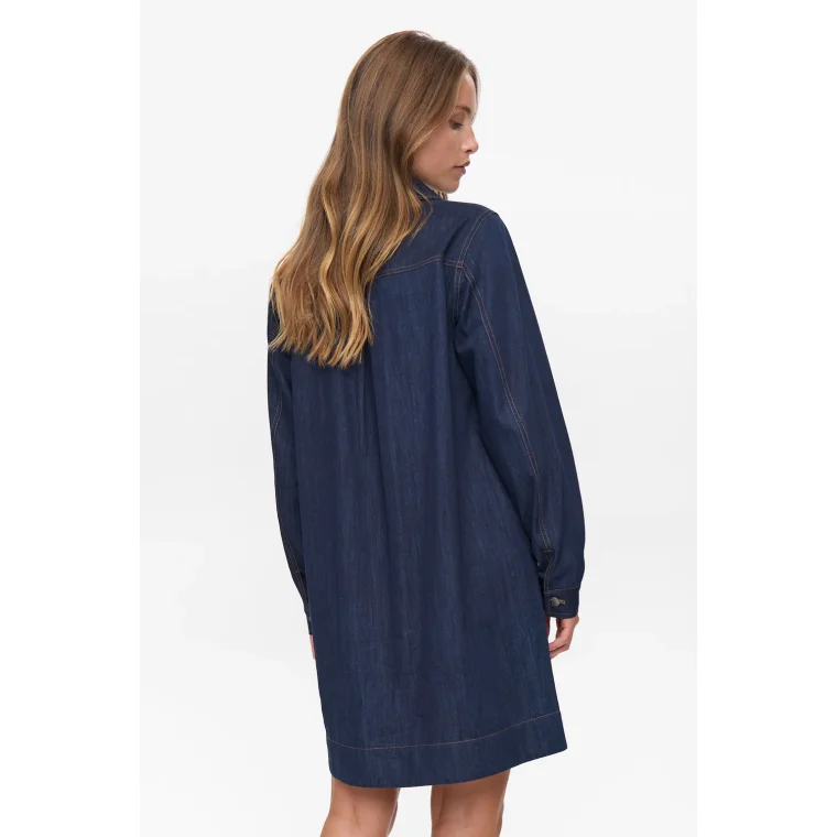 NMPH - NUCHIKU DRESS - Dark Blue Denim