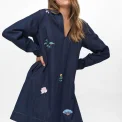 NMPH - NUCHIKU DRESS - Dark Blue Denim