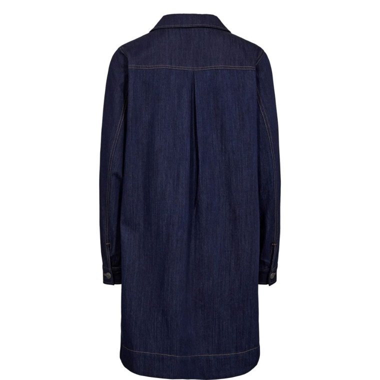 NMPH - NUCHIKU DRESS - Dark Blue Denim