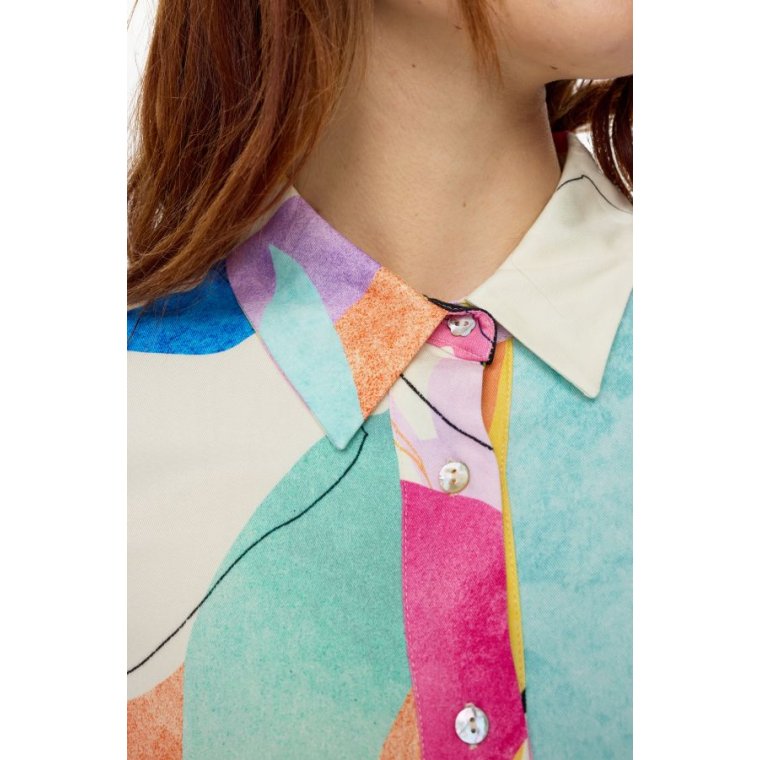 N�mph - NUADELINE DRESS - Peony