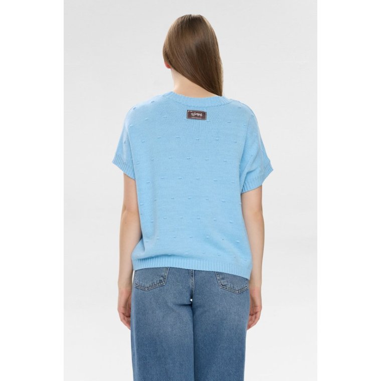 N�mph - NULISANA PULLOVER - Airy Blue