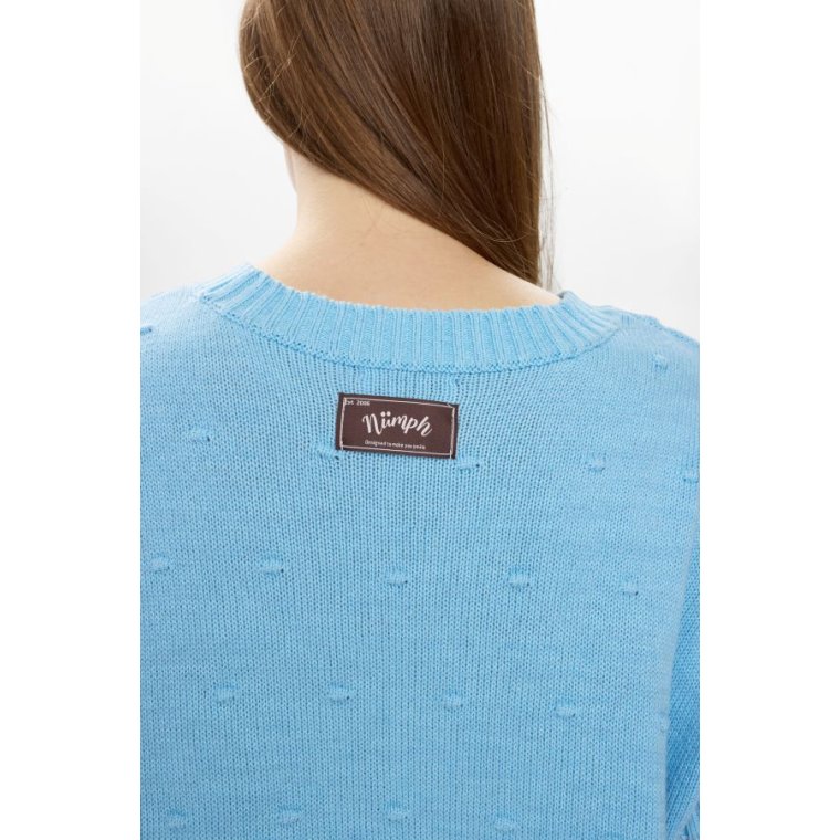 N�mph - NULISANA PULLOVER - Airy Blue