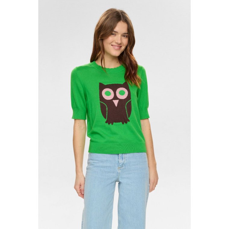 N�mph - NUGLIMMA PULLOVER - Classic Green