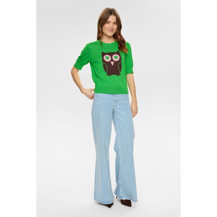 N�mph - NUGLIMMA PULLOVER - Classic Green