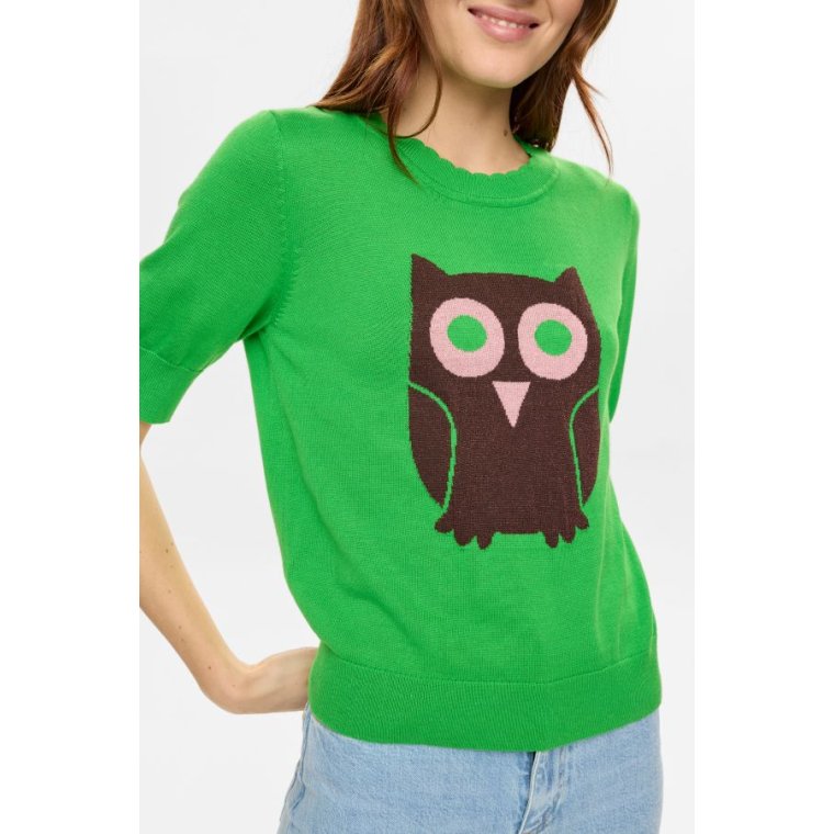 N�mph - NUGLIMMA PULLOVER - Classic Green