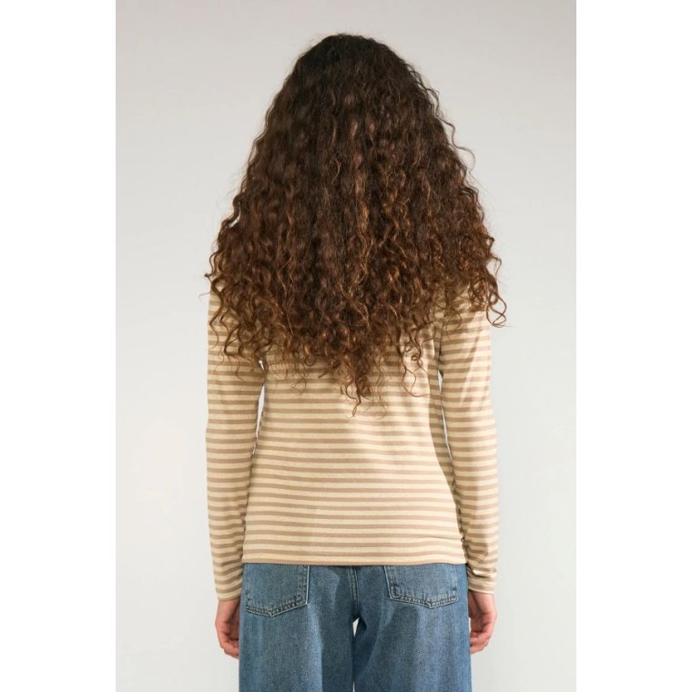 N�MPH - NURIXIE BLOUSE - Silver Mink