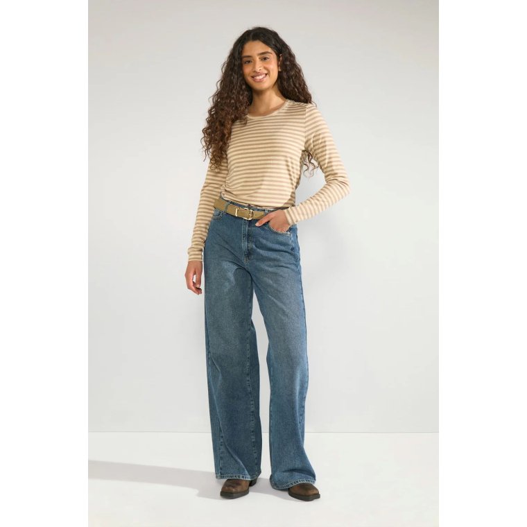 N�MPH - NURIXIE BLOUSE - Silver Mink