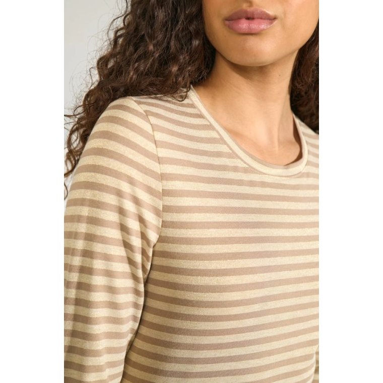 N�MPH - NURIXIE BLOUSE - Silver Mink