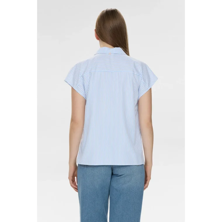 N�mph - NUASHLEY EMBROIDERY SHIRT - Airy Blue