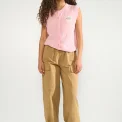 N�MPH - NURIETTE CHECK VEST - Pink Lady