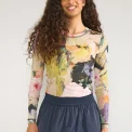 N�MPH - NUALMIA LS MESH TOP - Forest Green