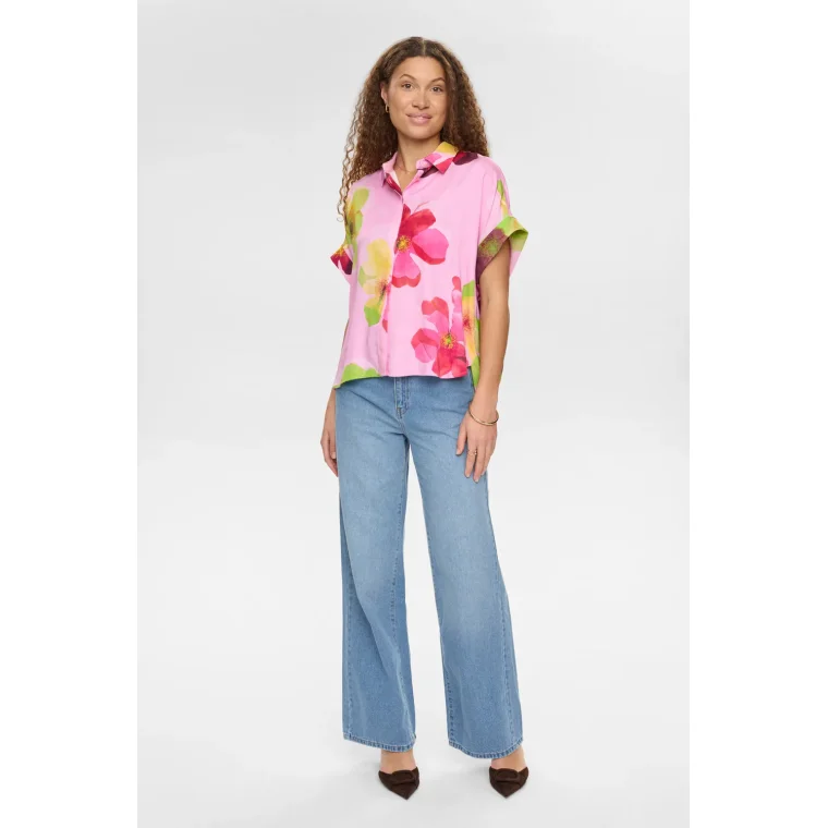 N�MPH - NUTASSY SS SHIRT - LILAC SACHET