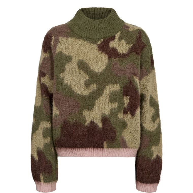 N�MPH - NUCAMU PULLOVER - Calla Green