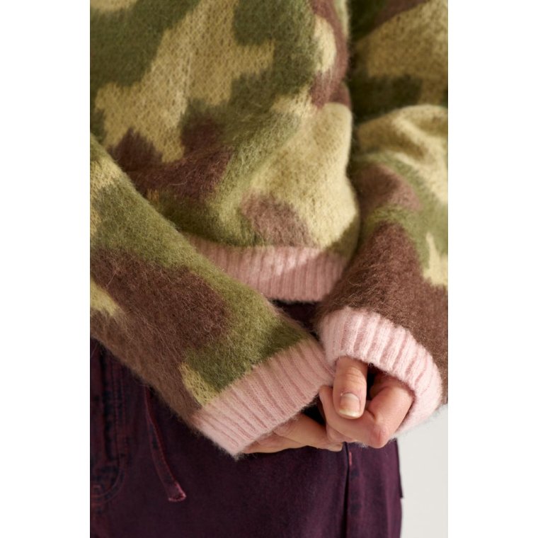 N�MPH - NUCAMU PULLOVER - Calla Green