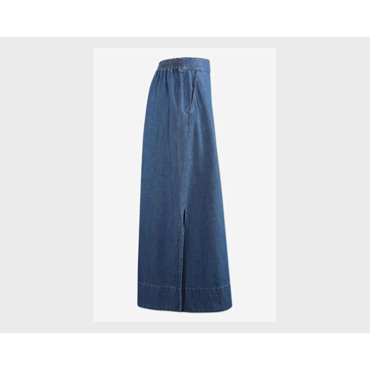 Six Ames - BELINDA SKIRT - Stonewash Blue