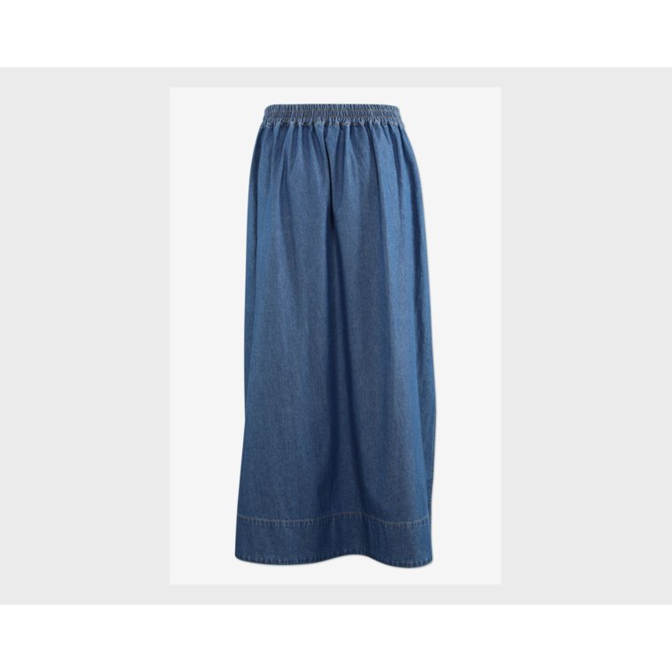 Six Ames - BELINDA SKIRT - Stonewash Blue