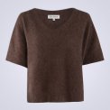 Six Ames - DANA SWEATER - Chocolate Mlange