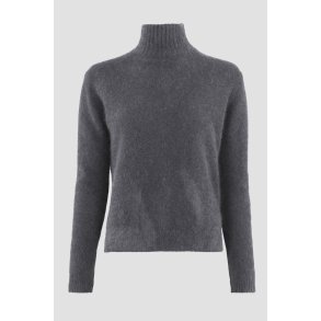 Six Ames - JADE SWEATER - Dark Grey Melange
