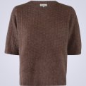 Six Ames - ODEA SWEATER - Chocolate Mlange