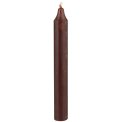 IB LAURSEN - Kronelys chocolate rustik �:2,2 H:18 - 4 stk