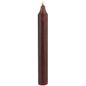 IB LAURSEN - Kronelys chocolate rustik �:2,2 H:18 - 4 stk