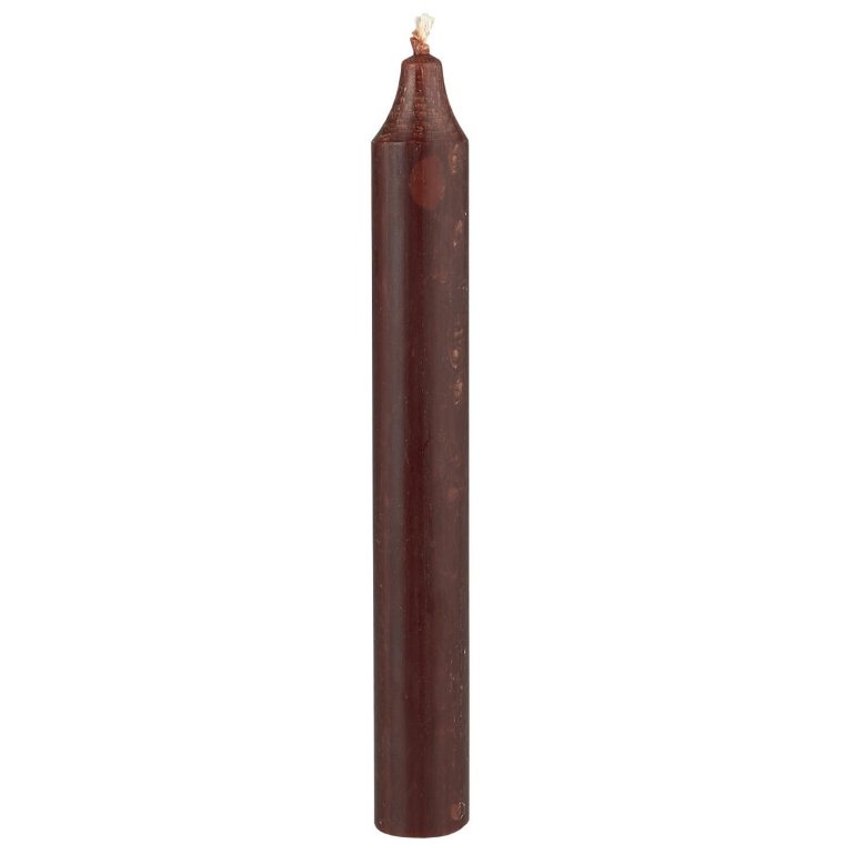 IB LAURSEN - Kronelys chocolate rustik �:2,2 H:18 - 4 stk