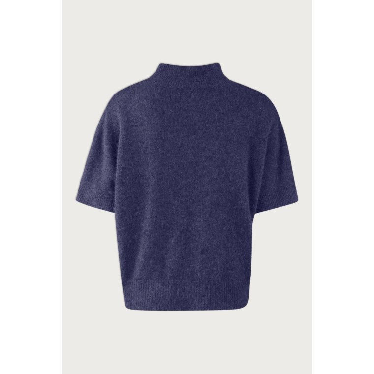 Six Ames - DOANNA SWEATER - Deep Blue Melange