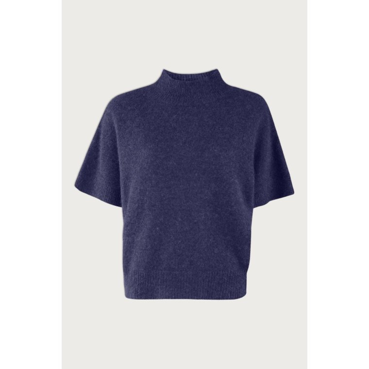 Six Ames - DOANNA SWEATER - Deep Blue Melange