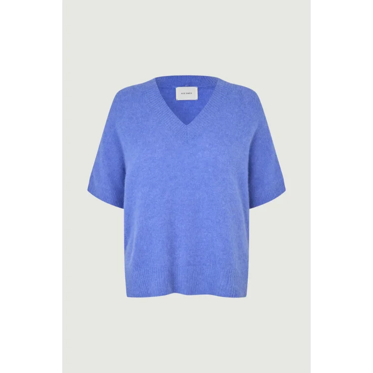 Six Ames - DANA SWEATER - Coastal Blue Melange