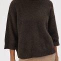 Six Ames - OLA SWEATER - Espresso Brown