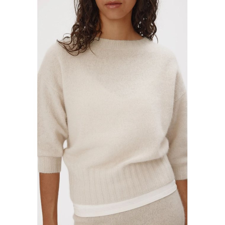 Six Ames - MONA SWEATER - Oatmeal Beige