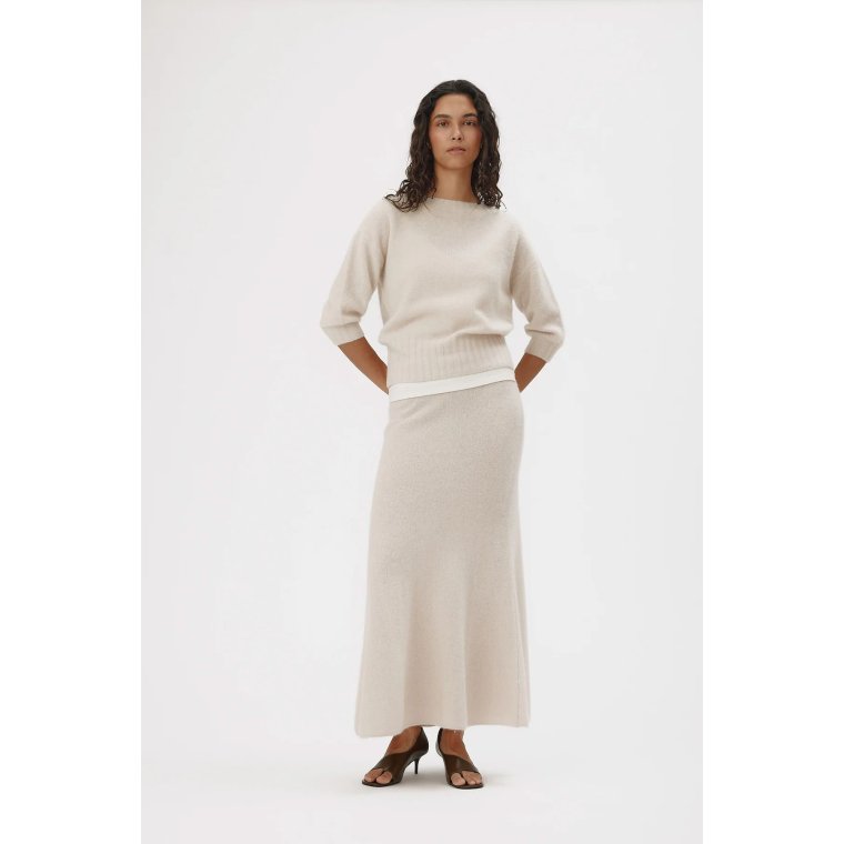 Six Ames - MONA SWEATER - Oatmeal Beige