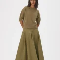 Six Ames - MOI SWEATER - Olive Green Melange