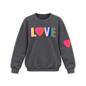 LULU�S LOVE - Love sweatshirt multi double - Gunmetal