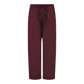 FRAU - Milano string ankle pant - Red Mahogany
