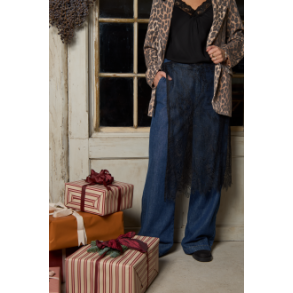 BLACK COLOUR - BCORIANNA lace tie skirt - Black