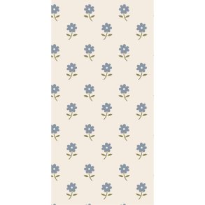IB LAURSEN - Serviet 10x20 cm bl� blomster - 16 stk/pk