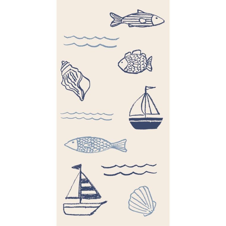 IB LAURSEN - Serviet 10x20 cm p� havet 16 stk/pk