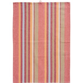 IB LAURSEN - Viskestykke m/multifarvede striber - no. 3